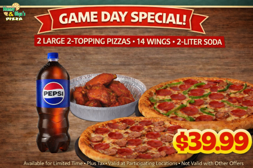 Big Game Special 39.99